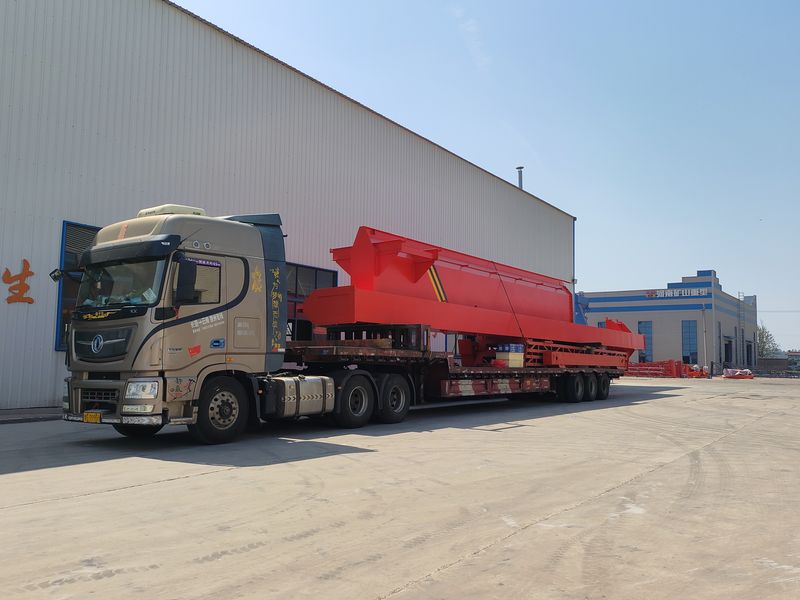 電動葫蘆門式起重機 MHxh16t—32m 制作完成，發(fā)往新疆交付客戶使用。