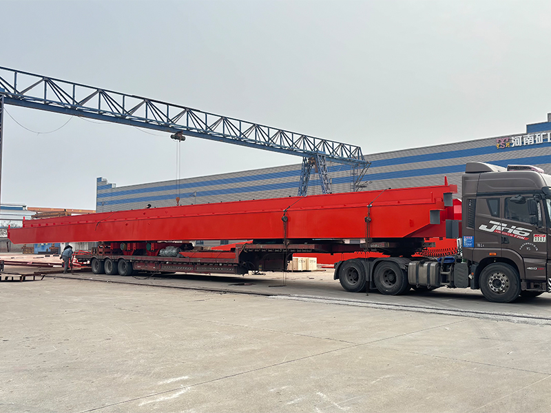 葫蘆雙梁、電動單梁 LH5t-30.34m LD5t-30.34m 制作完成 裝車發出